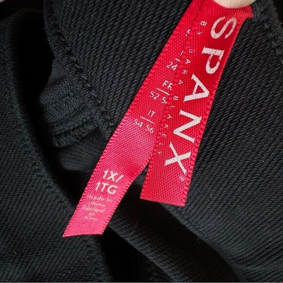 Spanx Jean-ish Black Crop Leggings Woman’s Plus Size 1X - Picture 5 of 6